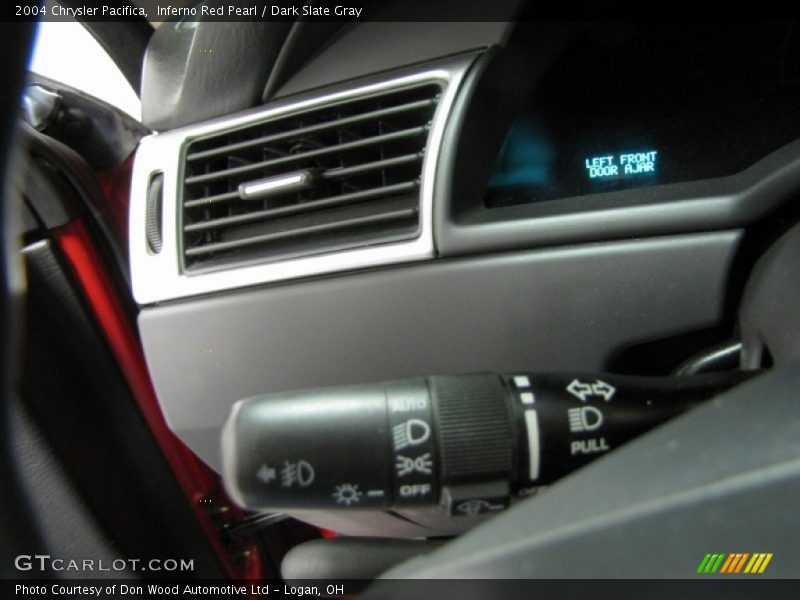 Controls of 2004 Pacifica 
