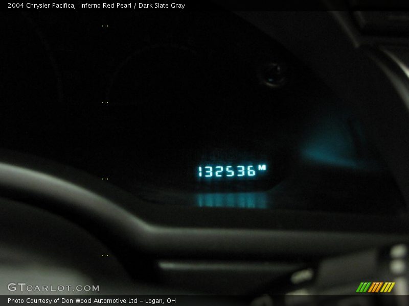 Inferno Red Pearl / Dark Slate Gray 2004 Chrysler Pacifica