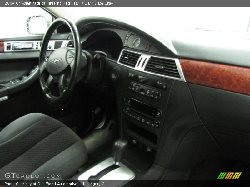 Inferno Red Pearl / Dark Slate Gray 2004 Chrysler Pacifica