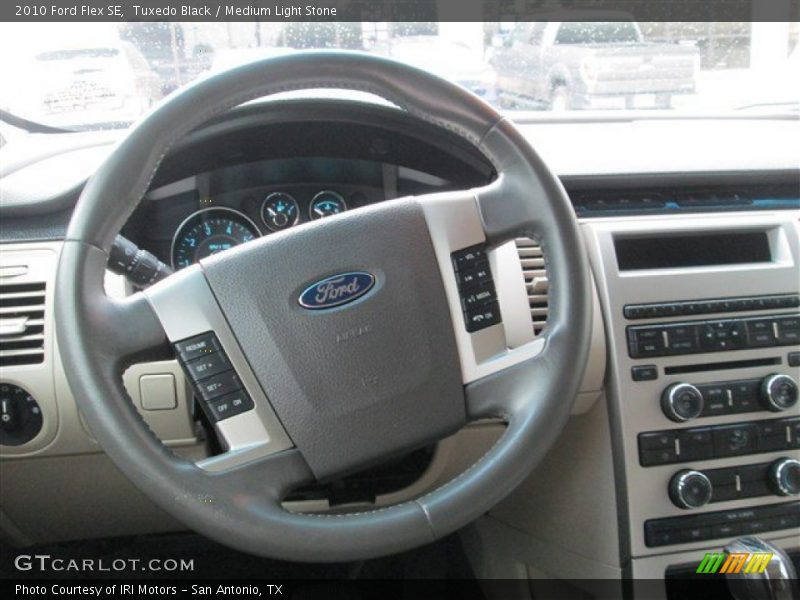 Tuxedo Black / Medium Light Stone 2010 Ford Flex SE
