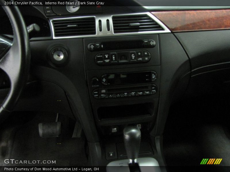 Inferno Red Pearl / Dark Slate Gray 2004 Chrysler Pacifica