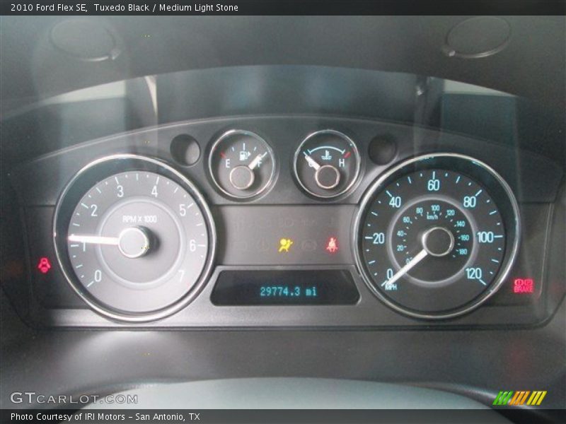 Tuxedo Black / Medium Light Stone 2010 Ford Flex SE