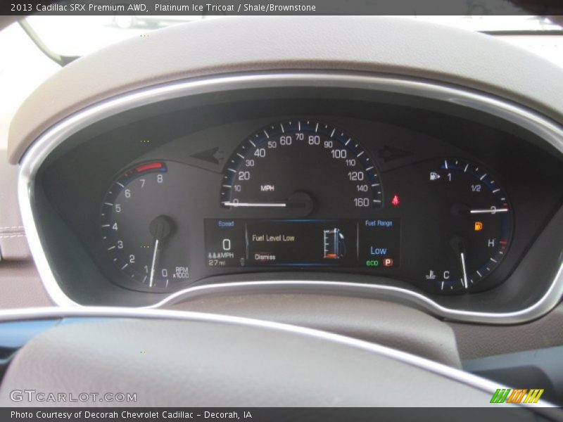  2013 SRX Premium AWD Premium AWD Gauges