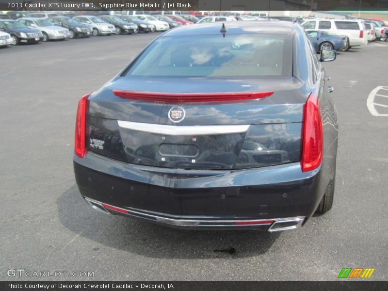 Sapphire Blue Metallic / Jet Black 2013 Cadillac XTS Luxury FWD