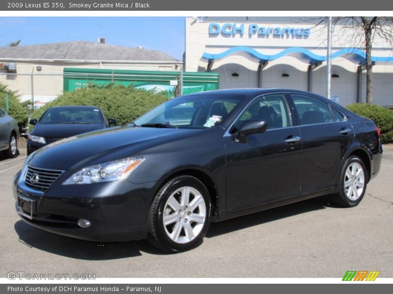 Smokey Granite Mica / Black 2009 Lexus ES 350