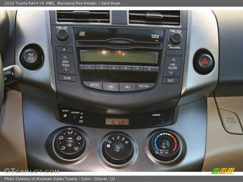 Barcelona Red Metallic / Sand Beige 2010 Toyota RAV4 V6 4WD