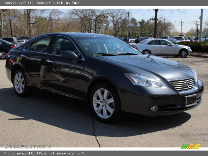 Smokey Granite Mica / Black 2009 Lexus ES 350