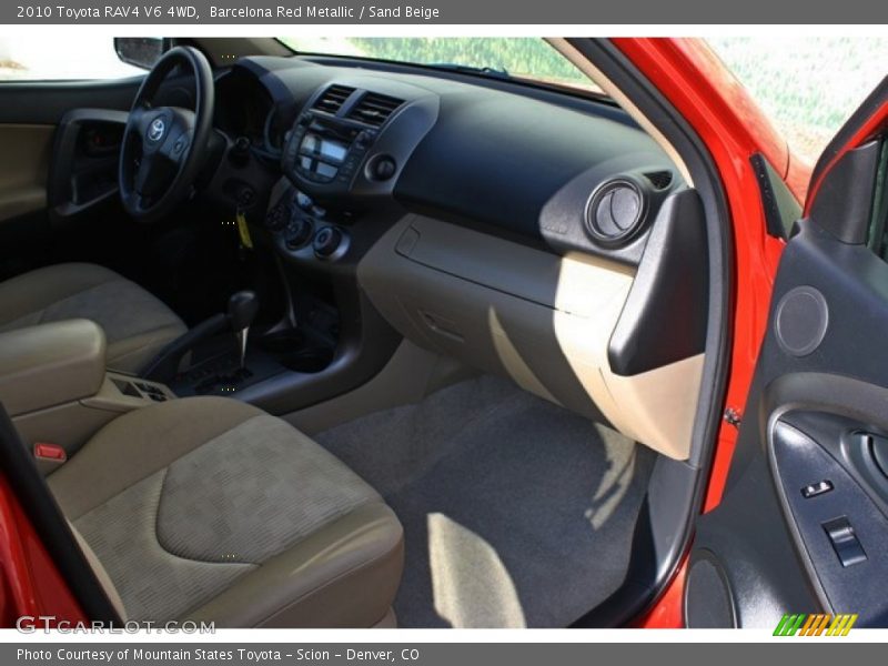 Barcelona Red Metallic / Sand Beige 2010 Toyota RAV4 V6 4WD