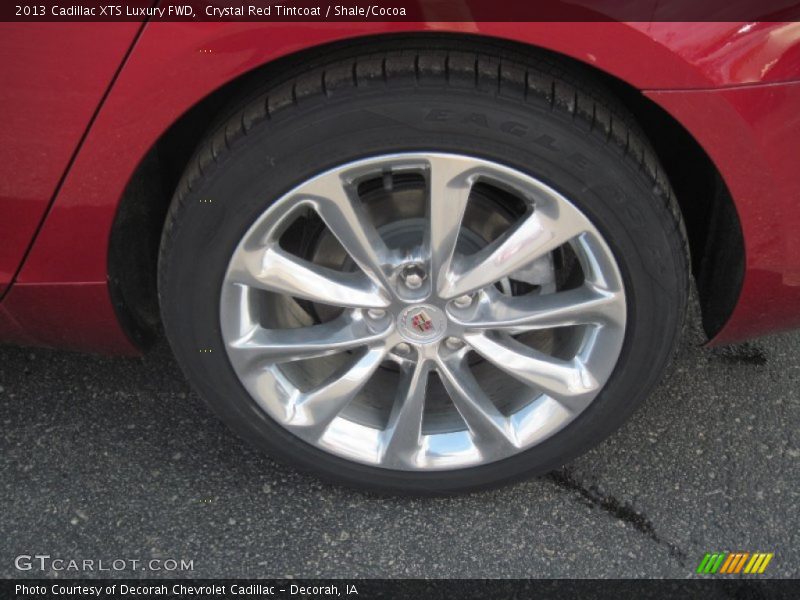 Crystal Red Tintcoat / Shale/Cocoa 2013 Cadillac XTS Luxury FWD