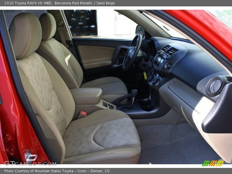 Barcelona Red Metallic / Sand Beige 2010 Toyota RAV4 V6 4WD