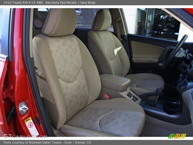 Barcelona Red Metallic / Sand Beige 2010 Toyota RAV4 V6 4WD