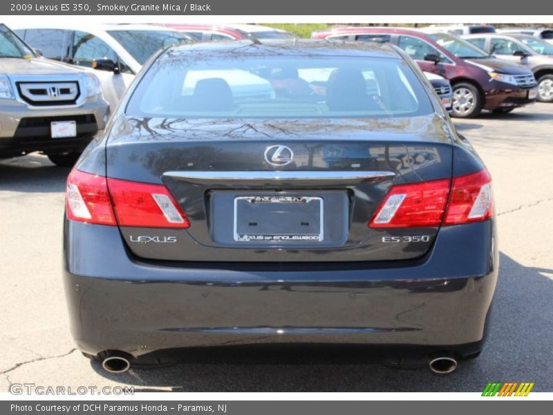 Smokey Granite Mica / Black 2009 Lexus ES 350