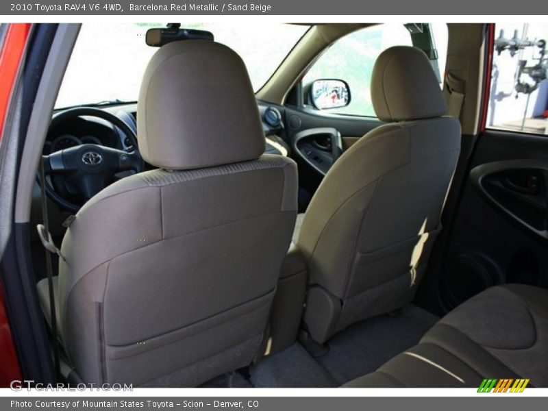 Barcelona Red Metallic / Sand Beige 2010 Toyota RAV4 V6 4WD
