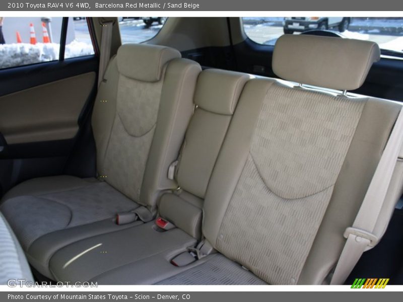 Barcelona Red Metallic / Sand Beige 2010 Toyota RAV4 V6 4WD