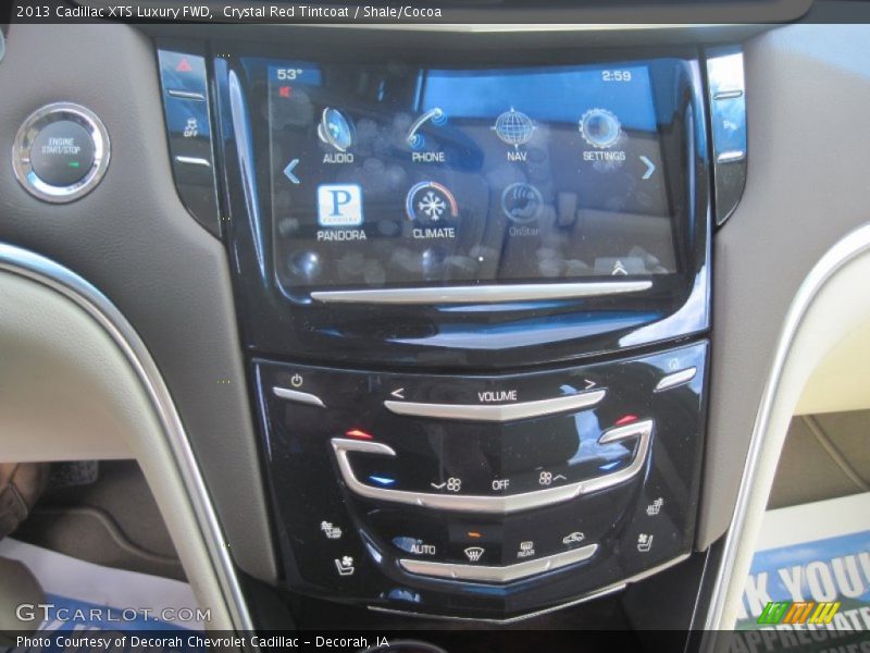 Crystal Red Tintcoat / Shale/Cocoa 2013 Cadillac XTS Luxury FWD