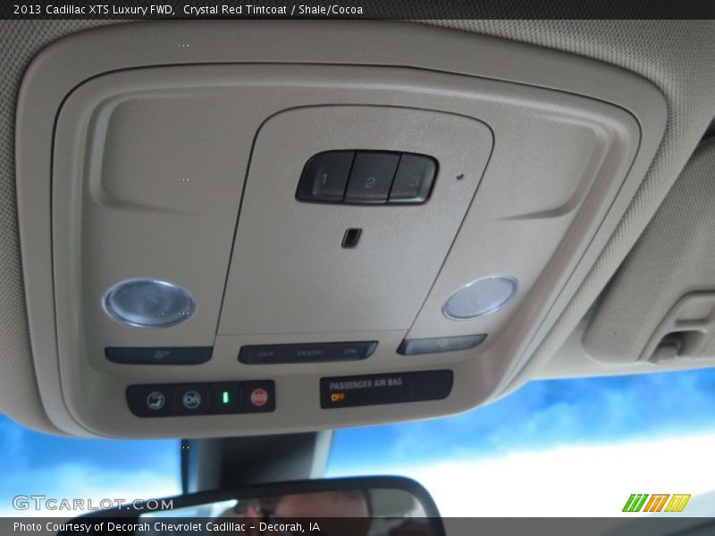 Crystal Red Tintcoat / Shale/Cocoa 2013 Cadillac XTS Luxury FWD