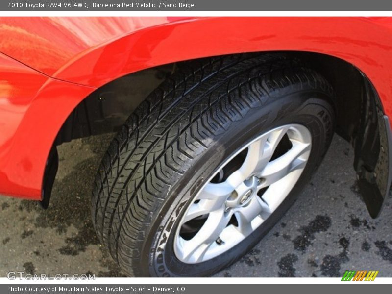 Barcelona Red Metallic / Sand Beige 2010 Toyota RAV4 V6 4WD