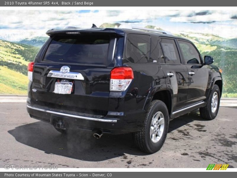 Black / Sand Beige 2010 Toyota 4Runner SR5 4x4