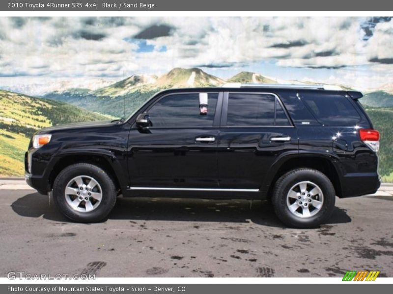 Black / Sand Beige 2010 Toyota 4Runner SR5 4x4