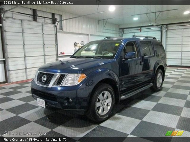 Navy Blue / Cafe Latte 2012 Nissan Pathfinder LE