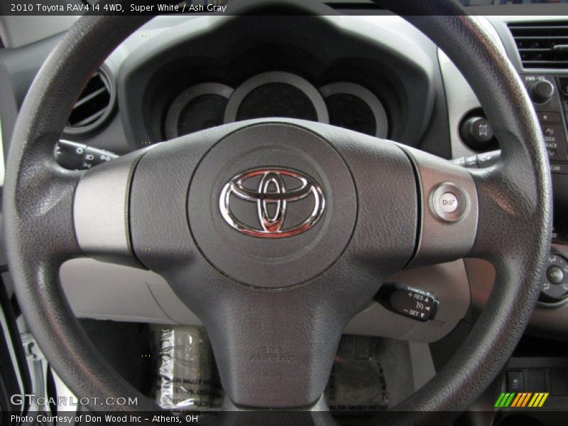 Super White / Ash Gray 2010 Toyota RAV4 I4 4WD