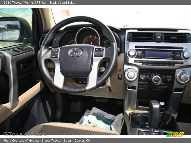 Black / Sand Beige 2010 Toyota 4Runner SR5 4x4