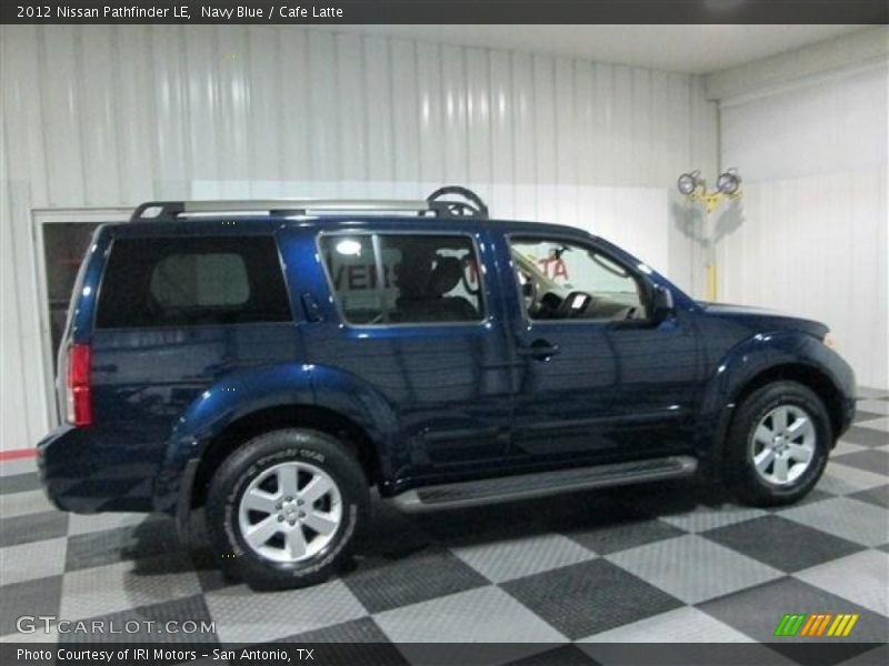 Navy Blue / Cafe Latte 2012 Nissan Pathfinder LE