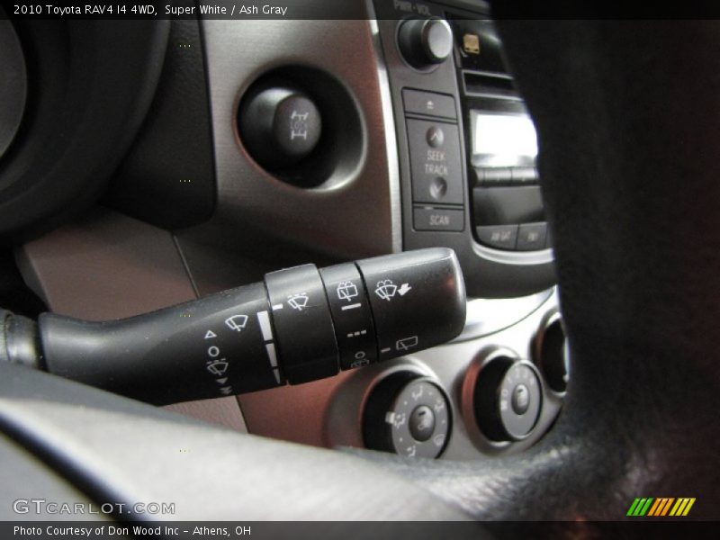 Super White / Ash Gray 2010 Toyota RAV4 I4 4WD