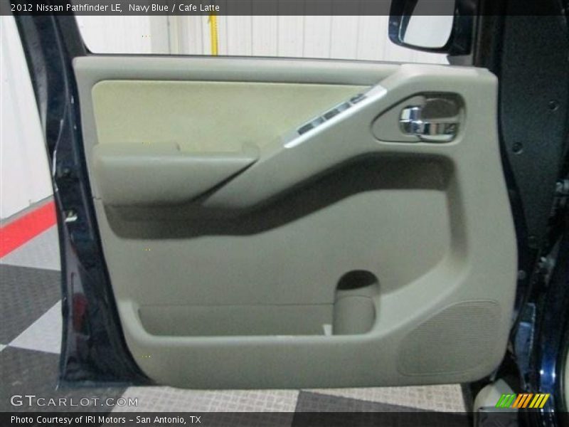 Navy Blue / Cafe Latte 2012 Nissan Pathfinder LE