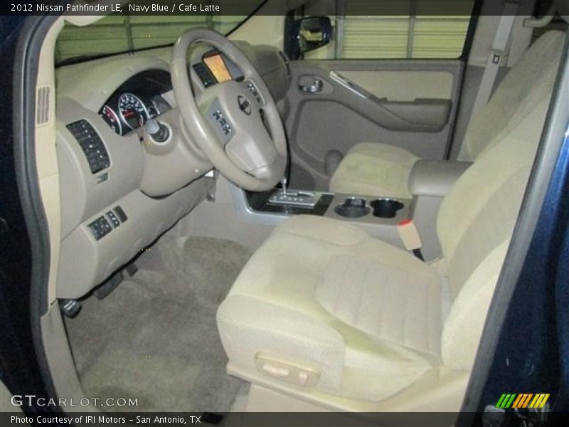 Navy Blue / Cafe Latte 2012 Nissan Pathfinder LE