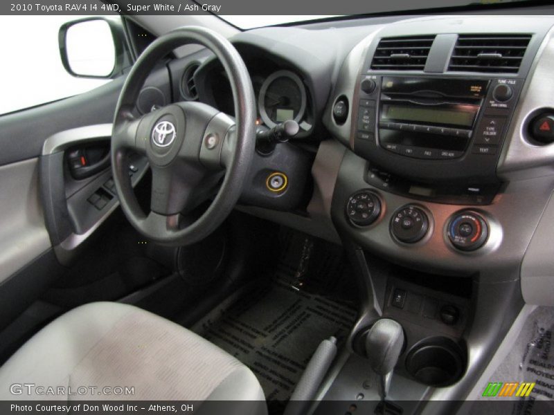 Super White / Ash Gray 2010 Toyota RAV4 I4 4WD