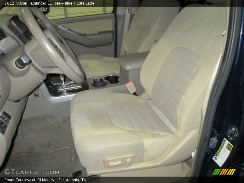 Navy Blue / Cafe Latte 2012 Nissan Pathfinder LE