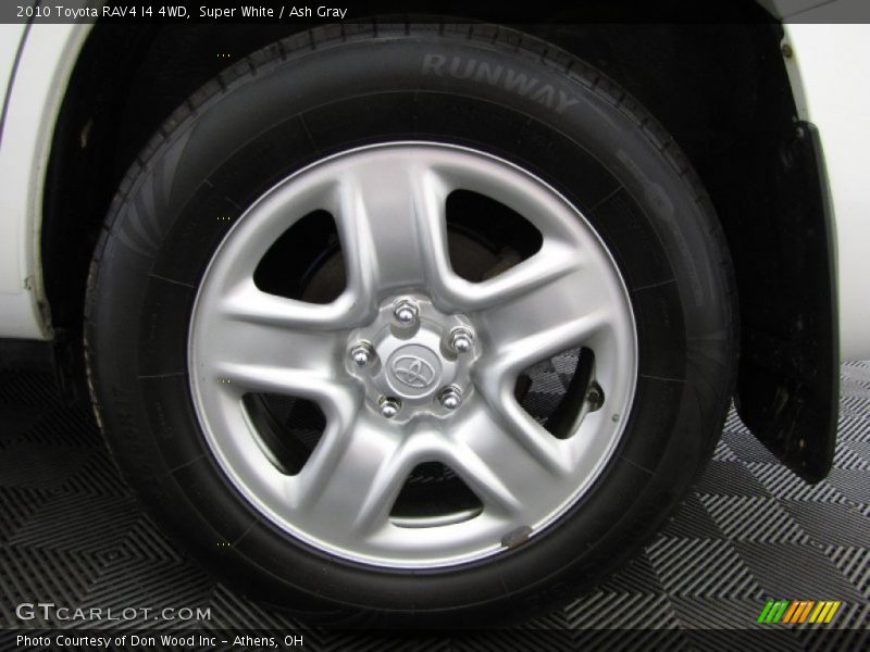 Super White / Ash Gray 2010 Toyota RAV4 I4 4WD