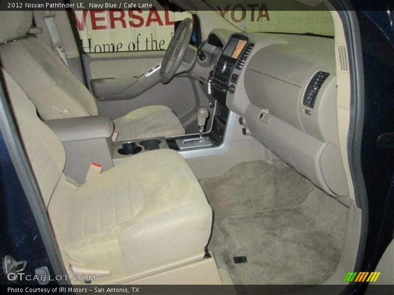 Navy Blue / Cafe Latte 2012 Nissan Pathfinder LE