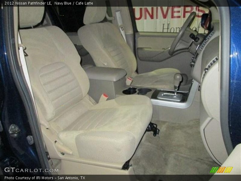 Navy Blue / Cafe Latte 2012 Nissan Pathfinder LE