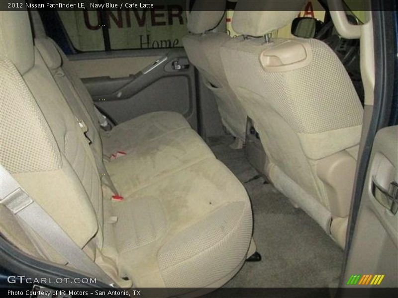 Navy Blue / Cafe Latte 2012 Nissan Pathfinder LE