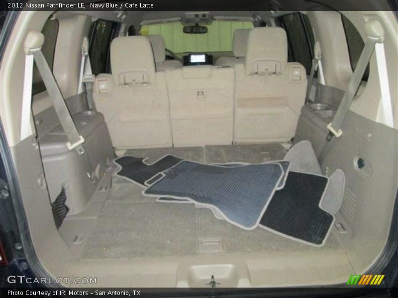 Navy Blue / Cafe Latte 2012 Nissan Pathfinder LE