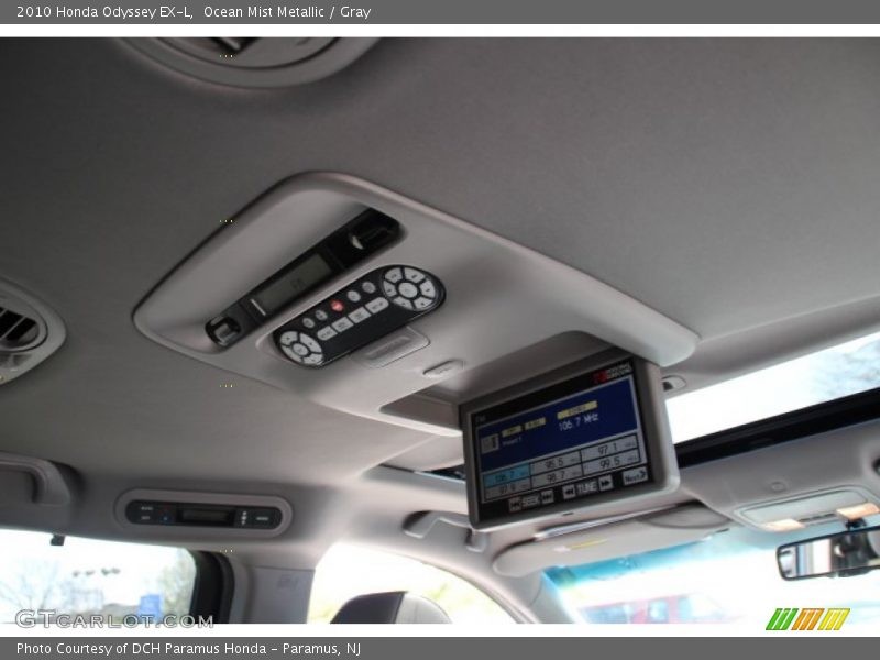 Ocean Mist Metallic / Gray 2010 Honda Odyssey EX-L