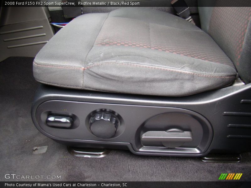 Redfire Metallic / Black/Red Sport 2008 Ford F150 FX2 Sport SuperCrew