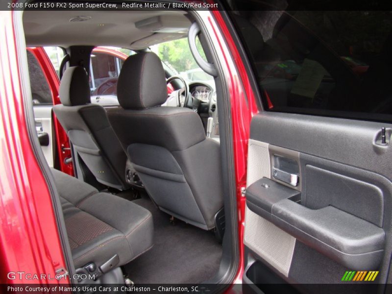 Redfire Metallic / Black/Red Sport 2008 Ford F150 FX2 Sport SuperCrew