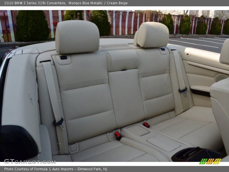 Rear Seat of 2010 3 Series 328i Convertible