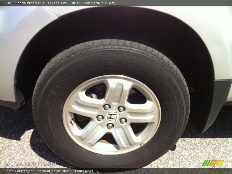 Billet Silver Metallic / Gray 2008 Honda Pilot Value Package 4WD