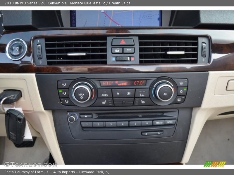 Controls of 2010 3 Series 328i Convertible