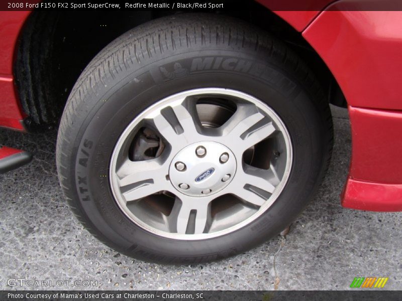 Redfire Metallic / Black/Red Sport 2008 Ford F150 FX2 Sport SuperCrew
