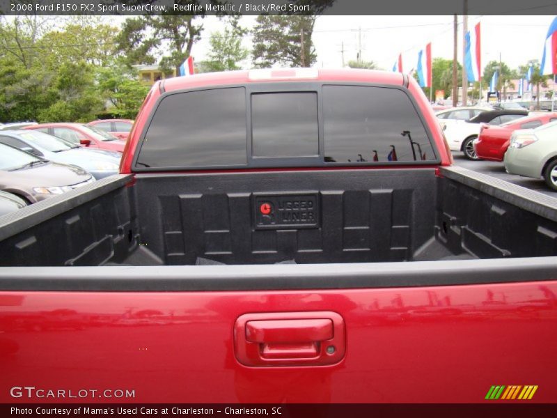 Redfire Metallic / Black/Red Sport 2008 Ford F150 FX2 Sport SuperCrew