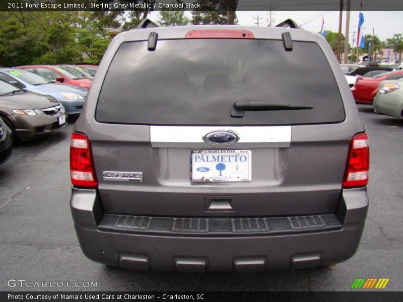 Sterling Grey Metallic / Charcoal Black 2011 Ford Escape Limited