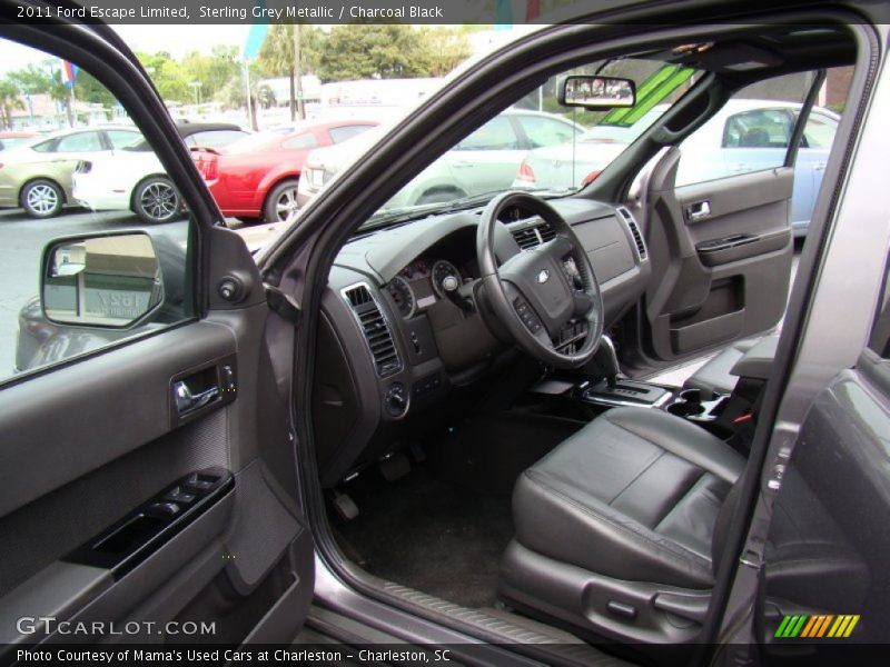 Sterling Grey Metallic / Charcoal Black 2011 Ford Escape Limited