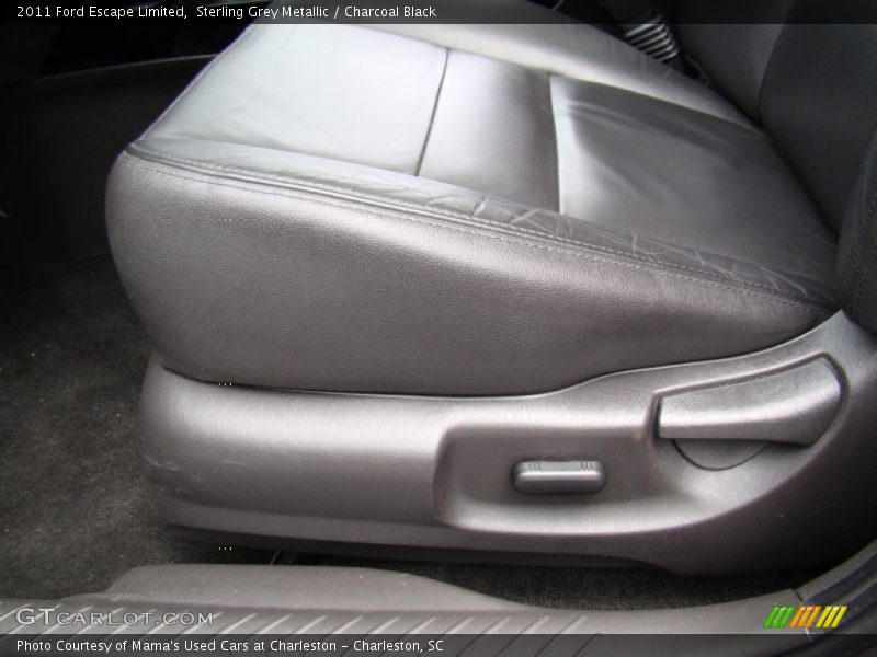 Sterling Grey Metallic / Charcoal Black 2011 Ford Escape Limited