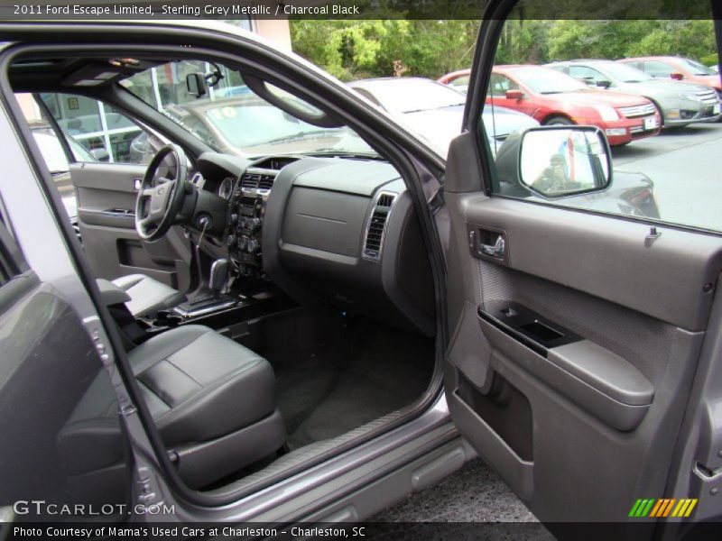 Sterling Grey Metallic / Charcoal Black 2011 Ford Escape Limited