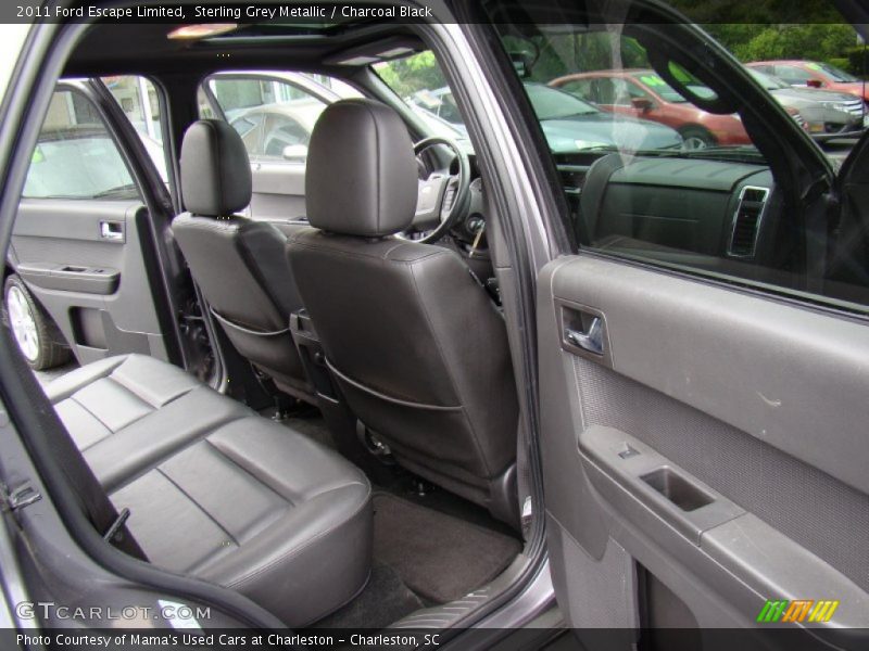 Sterling Grey Metallic / Charcoal Black 2011 Ford Escape Limited